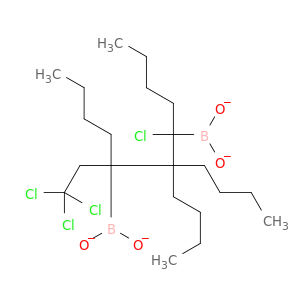 1,3-Pentanediboronicacid, 1,5,5,5-tetrachloro-, tetrabutyl ester (8CI)