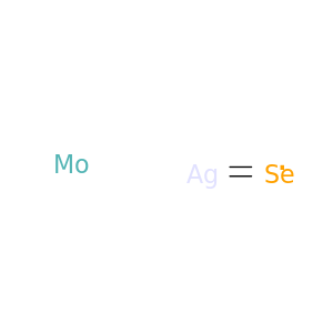 Molybdenum silver selenide