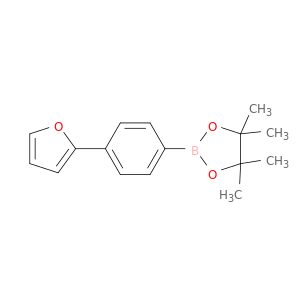 2-(4-(呋喃-2-基)苯基)-4,4,5,5-四甲基-1,3,2-二氧硼杂环戊烷