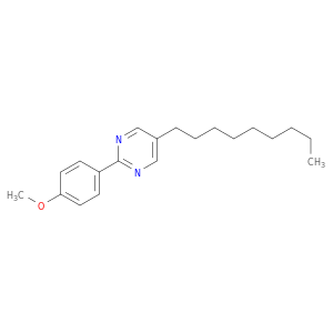 Pyrimidine, 2-(4-methoxyphenyl)-5-nonyl-