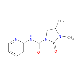 1-Imidazolidinecarboxamide, 3,4-dimethyl-2-oxo-N-2-pyridinyl-