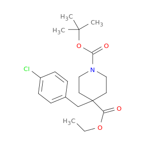 N-BOC-4-(4-氯苄基)哌啶-4-羧酸乙酯