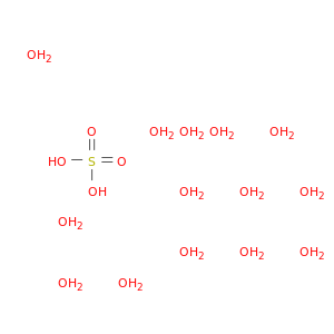 Sulfate, tetradecahydrate