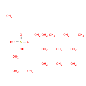 Sulfate, pentadecahydrate