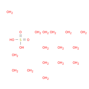 Sulfate, hexadecahydrate