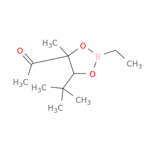 Ethanone,1-[5-(1,1-dimethylethyl)-2-ethyl-4-methyl-1,3,2-dioxaborolan-4-yl]-