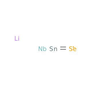 Lithium niobium tin selenide