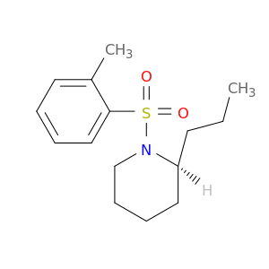 Piperidine, 1-[(methylphenyl)sulfonyl]-2-propyl-, (S)-