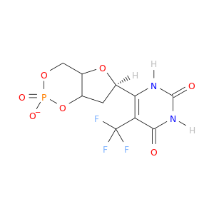 (6R)-6-[2,6-DIOXO-5-(TRIFLUOROMETHYL)-1,2,3,6-TETRAHYDROPYRIMIDIN-4-YL]TETRAHYDRO-4H-FURO[3,2-D][1,3,2]DIOXAPHOSPHININ-2-OLATE 2-OXIDE