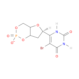 (6R)-6-(5-BROMO-2,6-DIOXO-1,2,3,6-TETRAHYDROPYRIMIDIN-4-YL)TETRAHYDRO-4H-FURO[3,2-D][1,3,2]DIOXAPHOSPHININ-2-OLATE 2-OXIDE