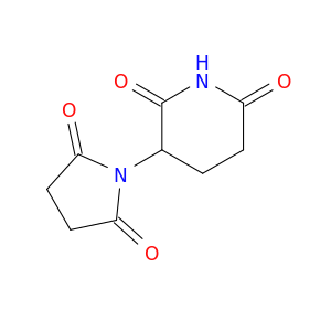 2,6-Piperidinedione, 3-(2,5-dioxo-1-pyrrolidinyl)-