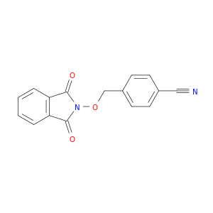 4-[(1,3-二氢-1,3-二氧化硅-2H-异吲哚-2-基)氧基]苄腈