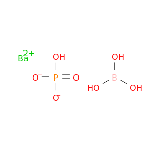 Barium borate phosphate