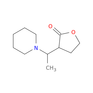 2(3H)-Furanone, dihydro-3-[1-(1-piperidinyl)ethyl]-