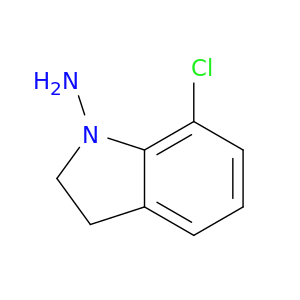 7-氯-2,3-二氢-1H-吲哚-1-胺