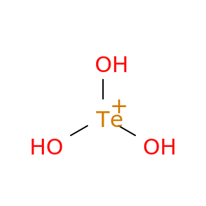 Tellurium(1+), trihydroxy-