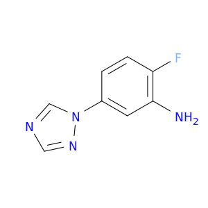 2-氟-5-(1H-1,2,4-三唑-1-基)苯胺