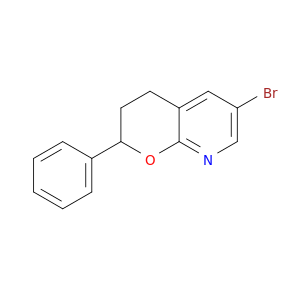 2H-Pyrano[2,3-b]pyridine,6-bromo-3,4-dihydro-2-phenyl-