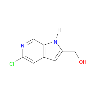 5-氯-1H-吡咯并[2,3-c]吡啶-2-甲醇