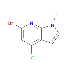 6-溴-4-氯吡咯[2,3-b]吡啶
