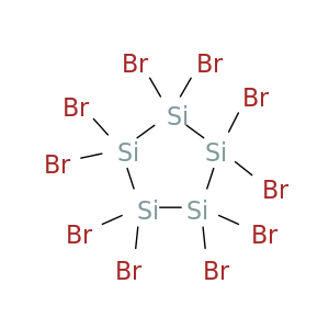 Cyclopentasilane, decabromo-