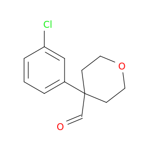 4-3-氯苯基四氢-2H-吡喃4-甲醛