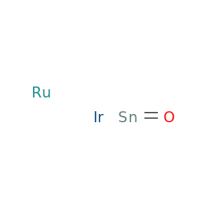 Iridium ruthenium tin oxide