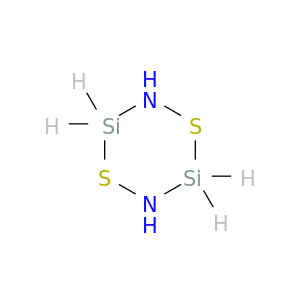 1,4-Dithia-2,5-diaza-3,6-disilacyclohexane