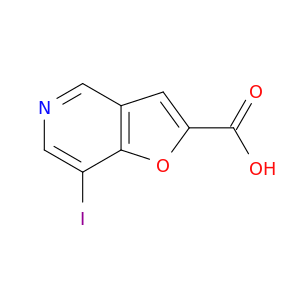 7-Iodofuro[3,2-C]吡啶-2-羧酸