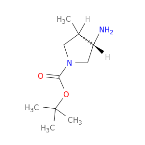 (3S,4S)-3-氨基-4-甲基吡咯烷-1-羧酸叔丁酯