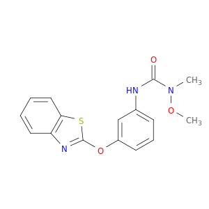 Urea, N'-[3-(2-benzothiazolyloxy)phenyl]-N-methoxy-N-methyl-