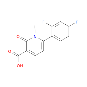 6-(2,4-difluorophenyl)-2-oxo-1,2-dihydropyridine-3-carboxylic acid