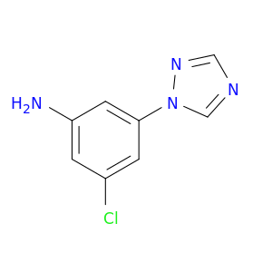 3-氯-5-(1H-1,2,4-三唑-1-基)苯胺