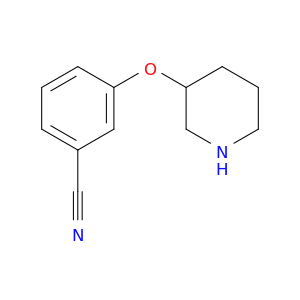 3-(3-哌啶氧基)苯腈