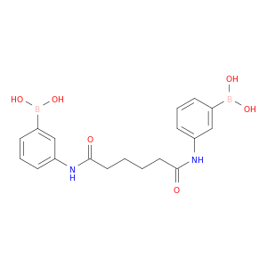 Boronic acid,[(1,6-dioxo-1,6-hexanediyl)bis(imino-3,1-phenylene)]bis- (9CI)