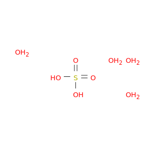 硫酸盐,四水合物