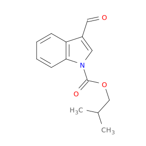 1H-Indole-1-carboxylic acid, 3-formyl-, 2-methylpropyl ester