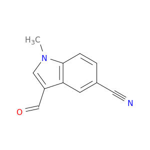3-甲酰基-1-甲基-1H-吲哚-5-甲腈