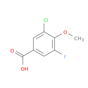 3-氯-5-氟-4-甲氧基苯甲酸