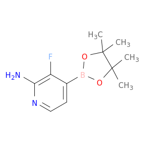 3-氟-4-(4,4,5,5-四甲基-1,3,2-二氧硼杂环戊烷-2-基)吡啶-2-胺