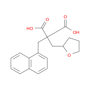 Propanedioic acid, 2-(1-naphthalenylmethyl)-2-[(tetrahydro-2-furanyl)methyl]-