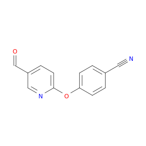 4-((5-甲酰基-2-吡啶基)氧基)苯腈