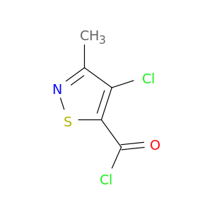 5-Isothiazolecarbonylchloride, 4-chloro-3-methyl-