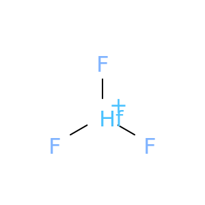 Hafnium(1+), trifluoro-