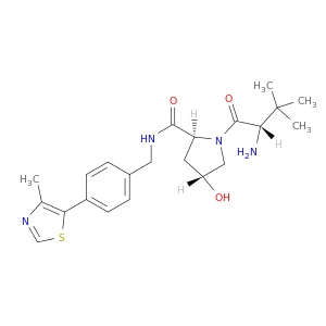 (2S,4R)-1-((S)-2-氨基-3,3-二甲基丁酰基)-4-羟基-N-(4-(4-甲基噻唑-5-基)苄基)吡咯烷-2-甲酰胺