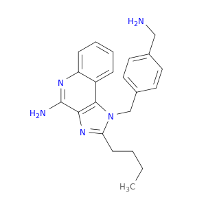 1-(4-(氨基甲基)苄基)-2-丁基-1H-咪唑并[4,5-c]喹啉-4-胺