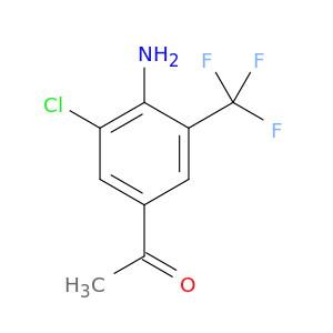 1-[4-氨基-3-氯-5-(三氟甲基)苯基]乙酮