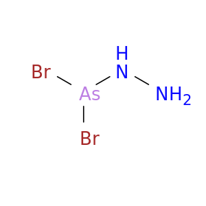 Arsenodibromidoushydrazide (9CI)