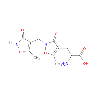 4-Isoxazolepropanoic acid, α-amino-2-[(2,3-dihydro-5-methyl-3-oxo-4-isoxazolyl)methyl]-2,3-dihydro-5-methyl-3-oxo-