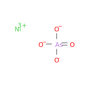 砷酸(H3ASO4),镍(2+)盐(2：3)